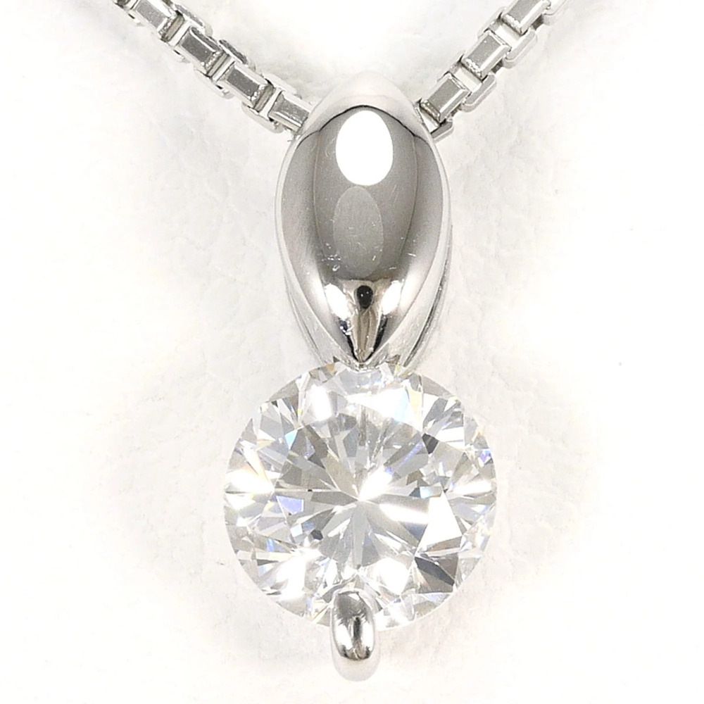 VINTAGE Silver Diamond Necklace
